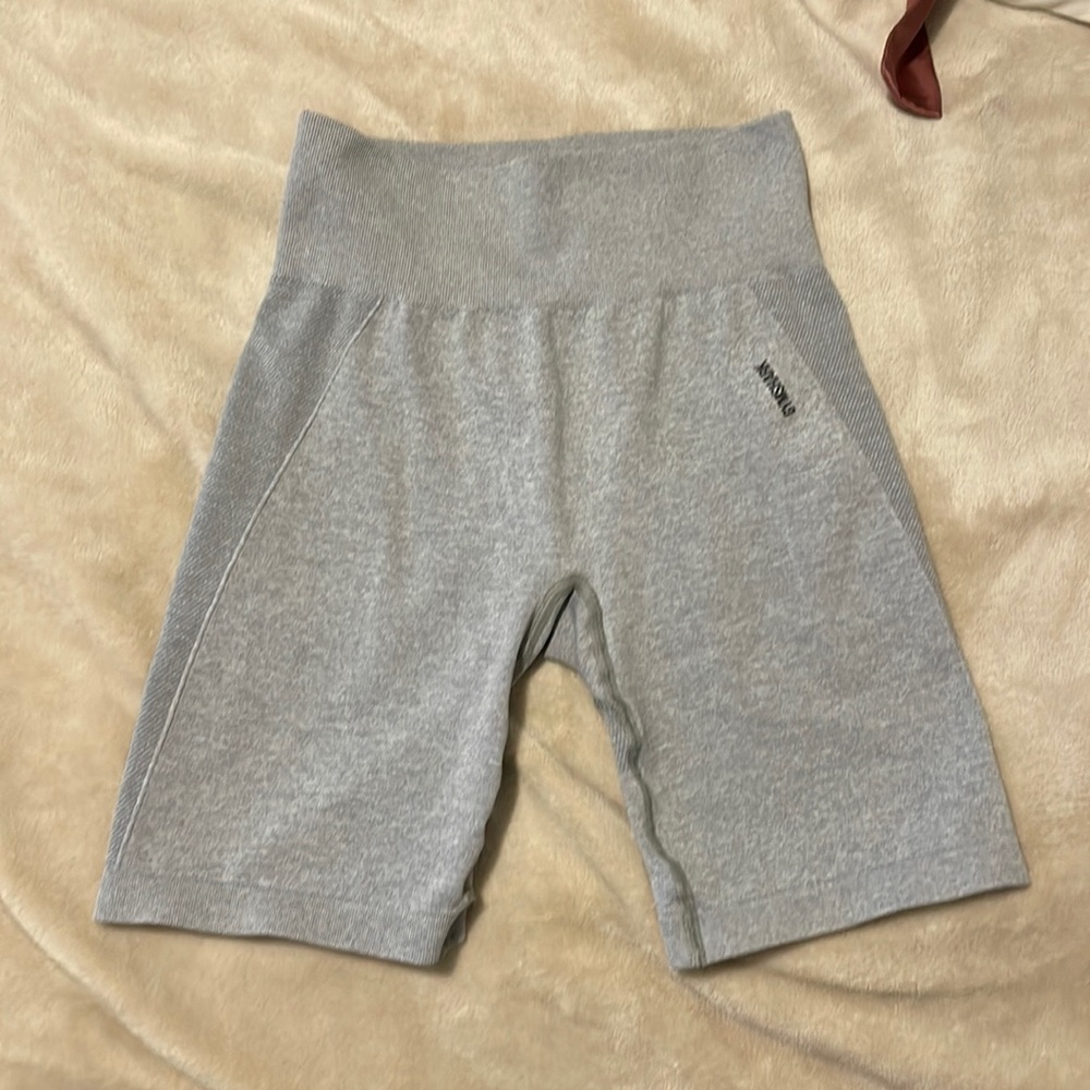 Gymshark Gray Bike Shorts